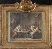 GAREMYN Jan Anton 1712-1799,Scène de taverne,1770,Damien Leclere FR 2018-03-26