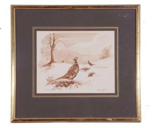 GARFIT William 1944,Pheasants,20th century,Keys GB 2023-04-12