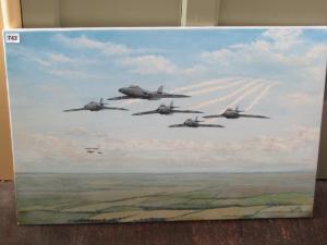 GARGETT Roy 1931-2015,RAF planes flying in formation,Wotton GB 2017-05-24