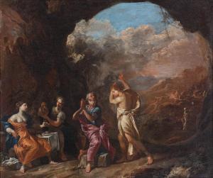 GARGIULO Domenico 1609-1675,Lot e le figlie,Blindarte IT 2023-11-30