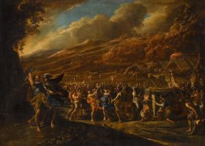 GARGIULO Domenico 1609-1675,Moses and the Golden Calf,Sotheby's GB 2023-07-06