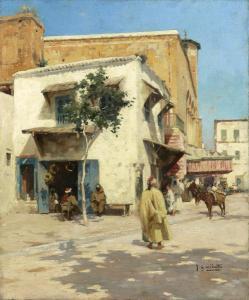 GARIBALDI Joseph 1863-1941,Rue ensoleillée,Artcurial | Briest - Poulain - F. Tajan FR 2021-12-30