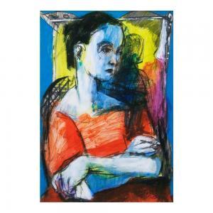 GARIBAY Emmanuel 1962,Portrait (Female),2003,Leon Gallery PH 2024-01-20