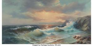 Garin Eugene R. 1922-1994,Breaking waves,Heritage US 2023-05-11