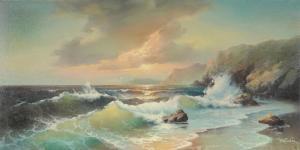 Garin Eugene R. 1922-1994,Coastal Landscape,1994,Abell A.N. US 2023-03-16