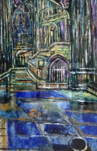 GARMEN Theo 1924-1954,Cathedral,Bellmans Fine Art Auctioneers GB 2020-01-18