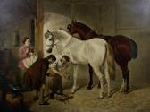 GARNER Frederick,Shoeing the horses,Bonhams GB 2013-09-05