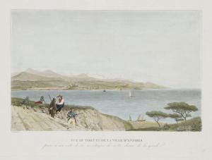 GARNERAY Louis Ambroise 1783-1857,Port et de la ville d'Antibes,Ader FR 2014-05-15
