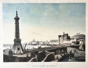 GARNERAY Louis Ambroise 1783-1857,Vue du Port de NAPLES,Eric Caudron FR 2024-04-02