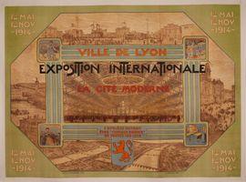 GARNIER Tony 1869-1948,Ville de Lyon. Exposition Internationale,Neret-Minet FR 2021-07-06