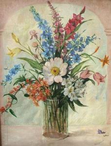 GARRARD Bain 1900-1900,Floral study,Rosebery's GB 2011-07-09