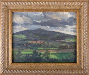 GARRARD Peter John 1919-2004,The Big Hill, Rain Approaching,Dawson's Auctioneers GB 2020-10-29