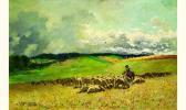 GARRIDO Louis Édouard 1893-1982,Moutons de la plaine haute,Tradart Deauville FR 2006-04-16