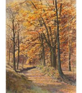 GARRO Jean 1922,Fall Landscape,Ripley Auctions US 2009-01-25