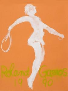 GARROS Roland,Lot de 11 affiches des Internationaux de Roland Garros,Coutau-Begarie FR 2012-06-30