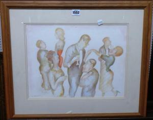 GARROW Simon 1946,Parties,Bellmans Fine Art Auctioneers GB 2016-06-21