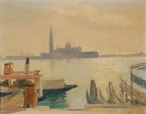 GARSOIAN Inna 1896-1984,Venetian View,Skinner US 2009-02-26