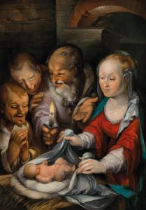 GARTNER Georg the Younger 1575-1654,The Adoration of the Shepherds,Palais Dorotheum AT 2022-11-10