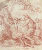 GARZI Luigi 1638-1721,The flaying of Marsyas,Christie's GB 2010-06-08