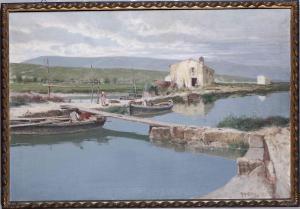 GARZOLINI Giuseppe 1850-1938,Paesaggio veneto,Cambi IT 2023-07-27