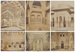 GARZON Rafael 1863-1923,Nine views of the Alhambra Palace, Granada,Christie's GB 2019-04-10