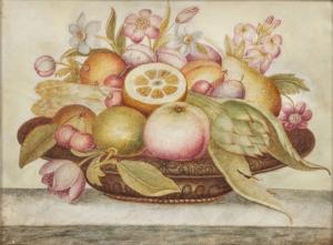 GARZONI Giovanna 1600-1670,STILL LIFE OF FRUIT AND FLOWERS,Sotheby's GB 2018-09-12