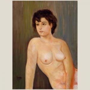 GASCON DE GOTOR Anselmo 1865-1927,Desnudo femenino,Appolo ES 2010-06-22