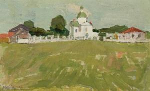 GASPARD Leon Schulman 1882-1964,Suzdal Russia,Scottsdale Art Auction US 2024-04-12