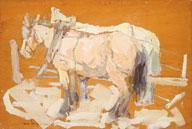 GASPARD LEON 1899-1956,Two Horses and a Burro,Jackson's US 2016-11-29