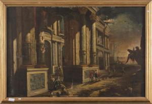 GASPARI Pietro 1720-1785,Capriccio,Wannenes Art Auctions IT 2021-06-14