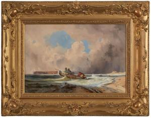 GATKE heinrich 1814-1879,Fischer vor Helgoland,1846,Dobritz DE 2023-11-18