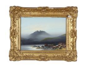 GATON WILFRED,Glamis from Loch Sligachan,20th Century,Keys GB 2021-11-24