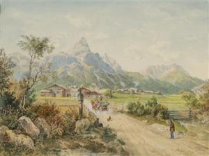 GATT Ferdinand 1847-1909,Die Sonnenspitze in Tirol,Palais Dorotheum AT 2018-05-15