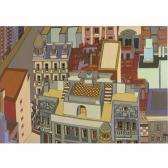 GATTI DOURA Juan 1948-1983,BUENOS AIRES, BUILDING WITH URN,Sotheby's GB 2007-07-19