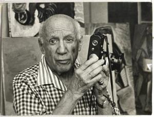 GATTI Raph 1936-2005,Picasso with Camera,1965,Theodore Bruce AU 2020-05-03