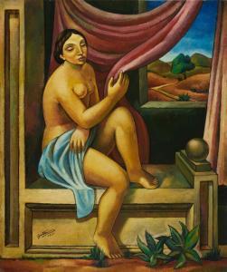 GATTORNO Antonio 1904-1980,Mujer en la ventana,1933,Sotheby's GB 2024-03-05