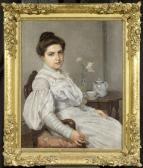 GAUD Leon 1844-1908,Portrait of a lady,Galerie Koller CH 2010-03-22