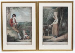 GAUGAIN Thomas 1748-1810,A Girl Returning from Milking,1801,Dickins GB 2019-05-18
