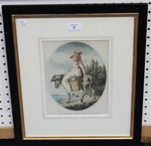 GAUGAIN Thomas 1748-1810,Country Girl of Tuscany,1860,Tooveys Auction GB 2019-05-22
