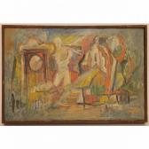 GAUGHAN Tom 1930-1985,Figural abstract,Kamelot Auctions US 2018-06-13