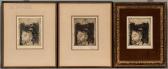 GAUGUIN Paul 1848-1903,Three impressions of Portrait de Stéphane Mallarmé,1891,Skinner US 2022-05-26