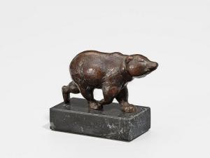 GAUL August 1869-1921,Hurrying Bear on Four Legs,1914,Van Ham DE 2014-11-27