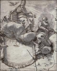 GAULLI BACICCIA Giovan Battista 1639-1709,An allegory of the Church,Sotheby's GB 2024-01-31