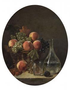 GAULT DE SAINT GERMAIN Pierre Marie 1754-1842,Panier de fruits et carafe d'eau su,Beaussant-Lefèvre 2022-10-14