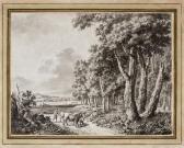 GAULT DE SAINT GERMAIN Pierre Marie 1754-1842,Paysage animé.,Damien Leclere FR 2008-06-21