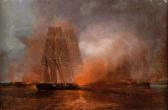 GAUTHERIN Édouard,Bataille navale,1848,Mercier & Cie FR 2008-05-04
