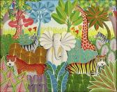 GAUTHIER Joël 1957,Jungle Animals,Kodner Galleries US 2015-08-05