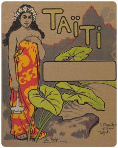 GAUTHIER Lucien 1875-1971,Tahiti,1907,Ader FR 2022-11-10