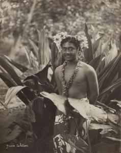 GAUTHIER Lucien 1875-1971,Tahiti, Papeete. Port. Jeune Tahitien,1920-1930,Ader FR 2024-06-20