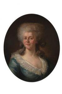 GAUTIER D'AGOTY Jean Baptiste 1740-1786,Portrait de dame en buste,Daguerre FR 2022-01-25